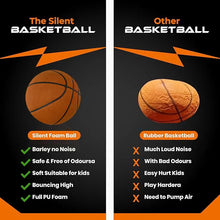 Load image into Gallery viewer, Grooved Silent Indoor Basketball
