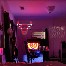 Load image into Gallery viewer, Red LED Bulls Neon Sign
