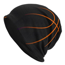 Load image into Gallery viewer, Black Basketball Skull Beanie