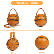 Load image into Gallery viewer, Basketball-Shaped Y2K Chain Bag