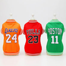 Load image into Gallery viewer, Pet Dog Basketball Jersey - various sizes/colours