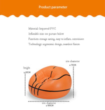 Load image into Gallery viewer, PVC Basketball Inflatable Chair