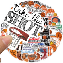 Load image into Gallery viewer, Basketball Stickers For Laptop, Luggage - 50 pc