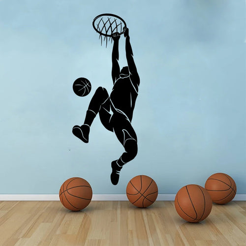Slam Dunk Basketball Wall Sticker