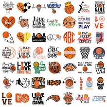 Load image into Gallery viewer, Basketball Stickers For Laptop, Luggage - 50 pc