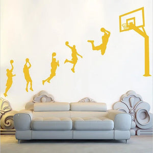 Basketball Player Wall Sticker