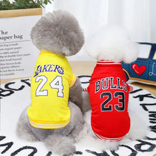 Load image into Gallery viewer, Pet Dog Basketball Jersey - various sizes/colours