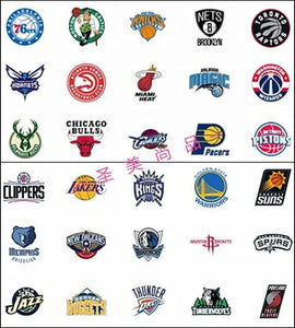 Basketball Team Stickers Temporary Tattoos x10