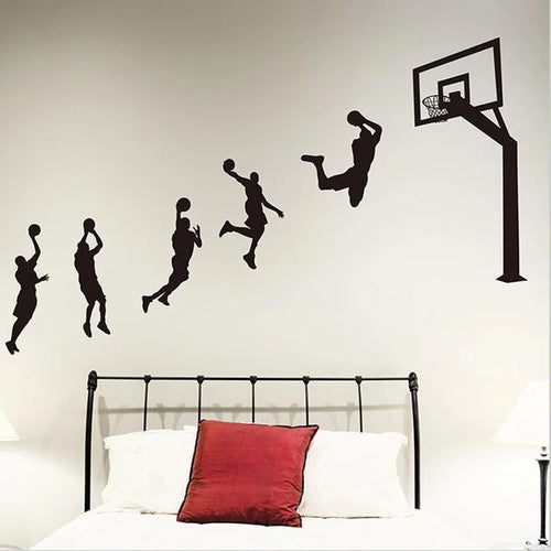 Basketball Player Wall Sticker