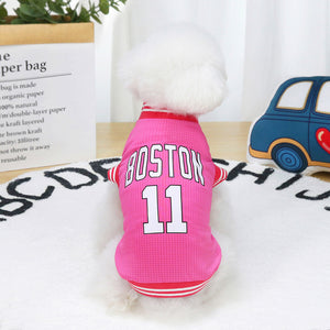 Pet Dog Basketball Jersey - various sizes/colours