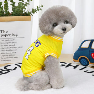 Pet Dog Basketball Jersey - various sizes/colours