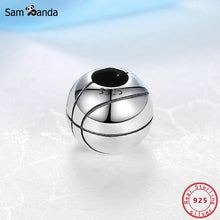 Load image into Gallery viewer, Sterling Silver Basketball Charm