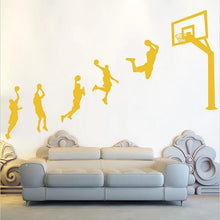 Load image into Gallery viewer, Basketball Player Wall Sticker