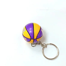 Load image into Gallery viewer, Mini Basketball Model Keychain/Keyring