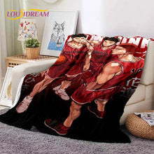 Load image into Gallery viewer, Cartoon Slam Dunk Basketball Anime Soft Blankets