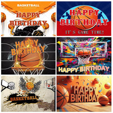 Load image into Gallery viewer, Basketball Game Backdrop Birthday Party Decorations