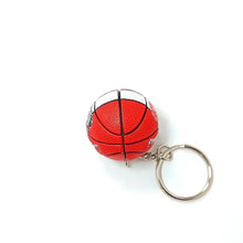 Load image into Gallery viewer, Basketball Keyring/keychain