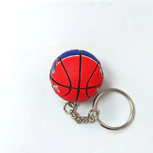 Load image into Gallery viewer, Mini Basketball Model Keychain/Keyring