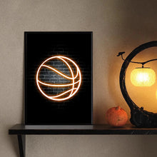 Load image into Gallery viewer, Modern Basketball Posters and Prints Neon