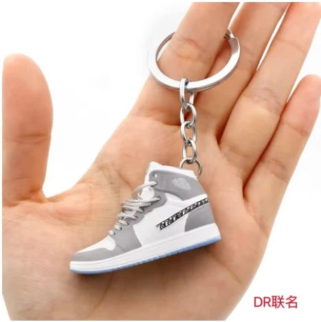 3D Basketball Shoes Keychain