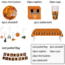 Load image into Gallery viewer, Basketball Birthday Party Decorations