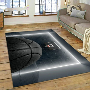 Basketball Court Rug - Various Designs