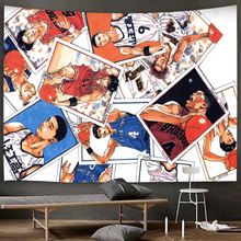 Load image into Gallery viewer, Slam Dunk Happy Birthday Banner Backdrop