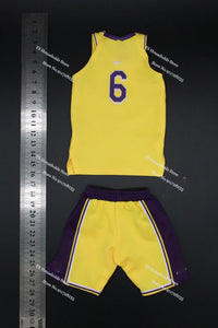 Basketball Player Mini Jersey Set - Clothes For Toy Male Figurine