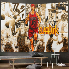 Load image into Gallery viewer, Slam Dunk Happy Birthday Banner Backdrop