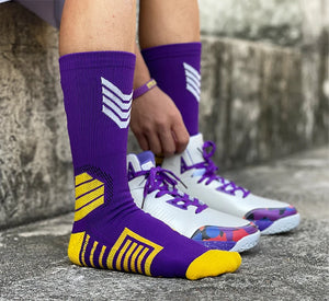 Kids Basketball Socks Breathable Cotton