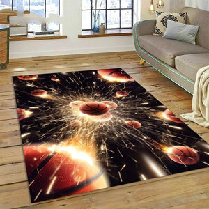 Basketball Court Rug - Various Designs