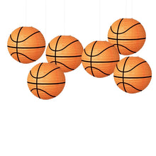 Load image into Gallery viewer, Basketball Paper Lanterns &amp; Various Party Supplies