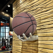 Load image into Gallery viewer, Hand Shaped Basketball Holder