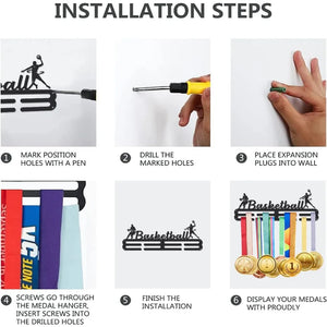 Medals Hanger Basketball