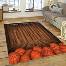 Load image into Gallery viewer, Basketball Court Rug - Various Designs