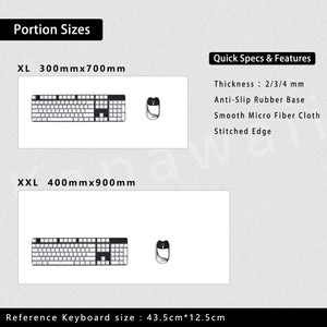 Basketball Mouse Pad 900x400