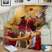 Load image into Gallery viewer, Basketball Anime Blanket