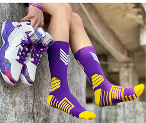 Kids Basketball Socks Breathable Cotton