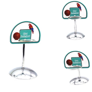 Pet Parrot Basketball Hoop