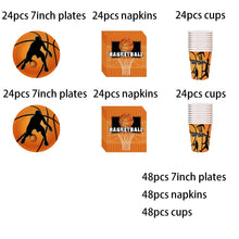 Load image into Gallery viewer, Basketball Birthday Party Decorations