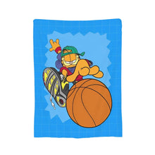 Load image into Gallery viewer, Garfield Basketball Blanket