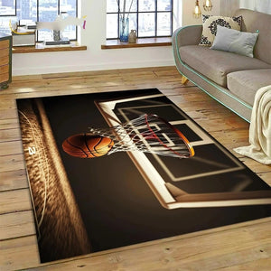 Basketball Court Rug - Various Designs