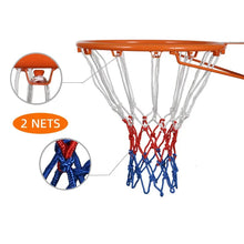 Load image into Gallery viewer, Standard Basketball Net Red+White, x1,x2 or x3 sets
