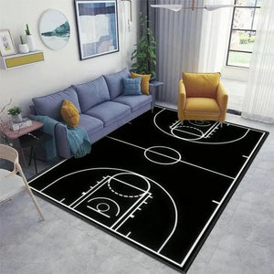 Basketball Court Rug - Various Designs