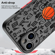 Load image into Gallery viewer, Basketball Art Phone Case for Apple iPhone 15 ,14