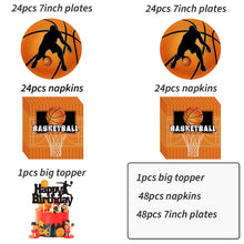 Load image into Gallery viewer, Basketball Birthday Party Decorations