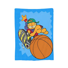 Load image into Gallery viewer, Garfield Basketball Blanket