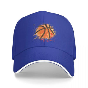 Basketball logo cap - various colours