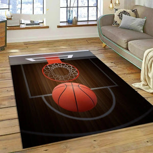 Basketball Court Rug - Various Designs