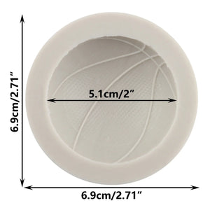 Basketball Silicone Cupcake Mold